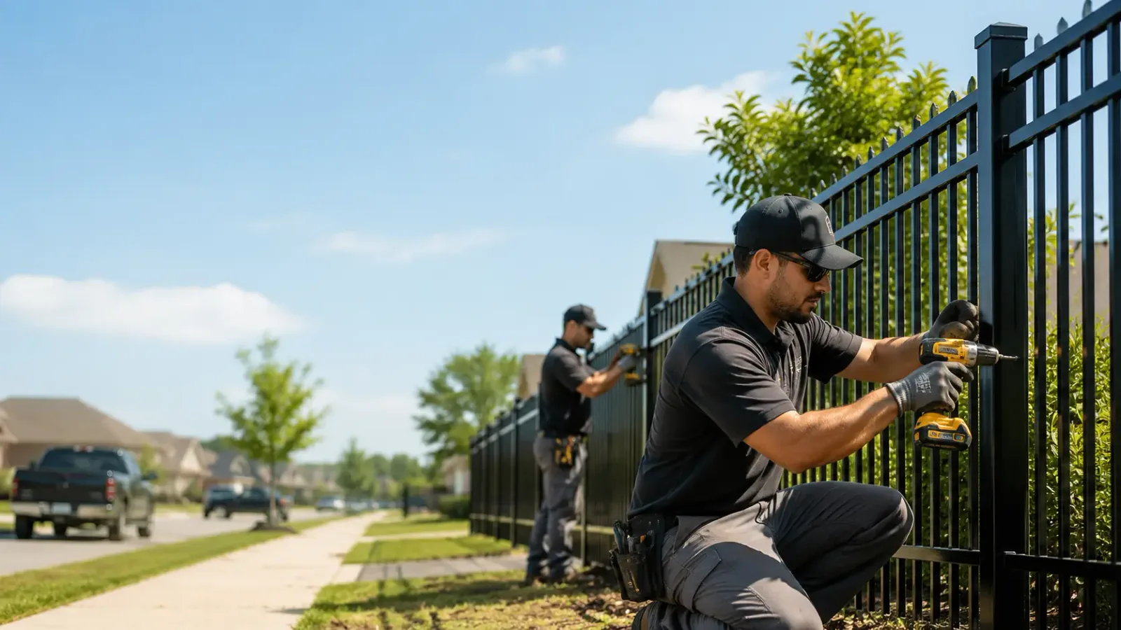 Metal Fence Installation in Columbus, NJ
